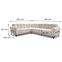 Ecksofa Volare L links Vega 02,3