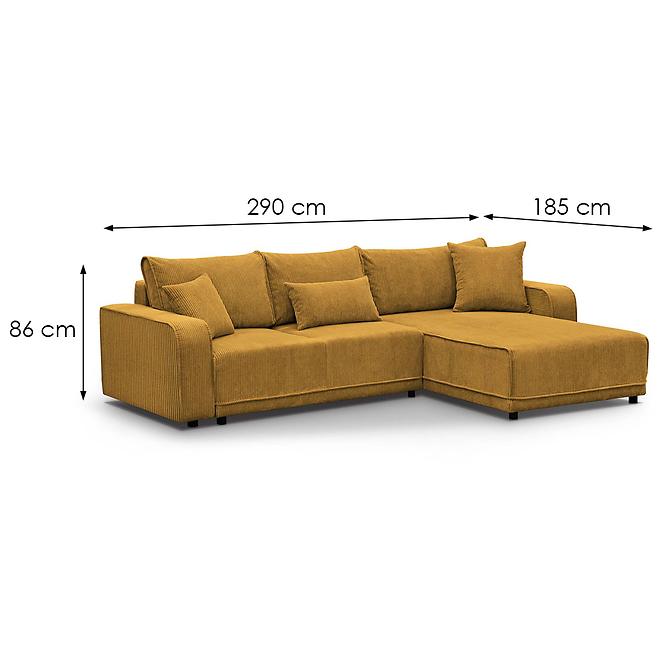 Ecksofa Primo L rechts Poso 01,7