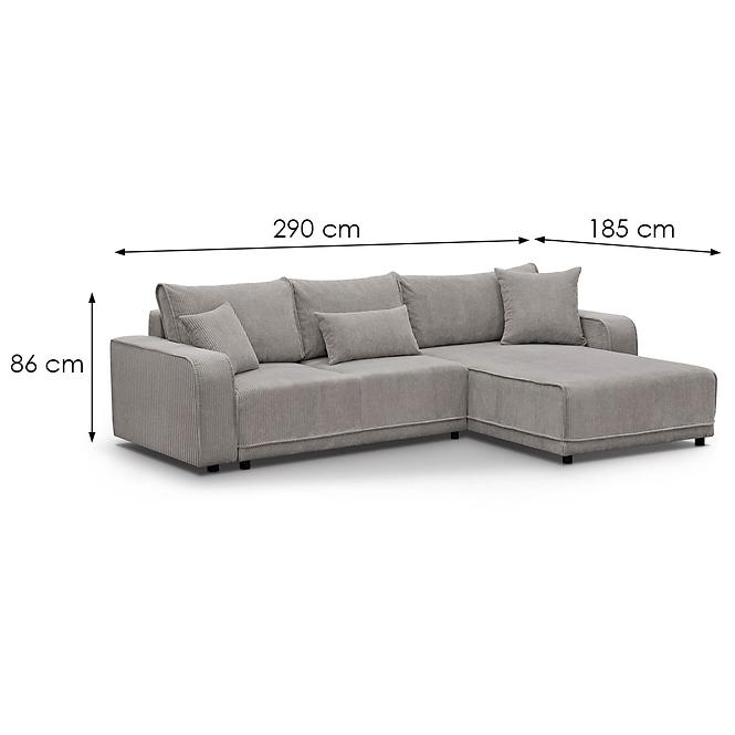 Ecksofa Primo L rechts Poso 02,7