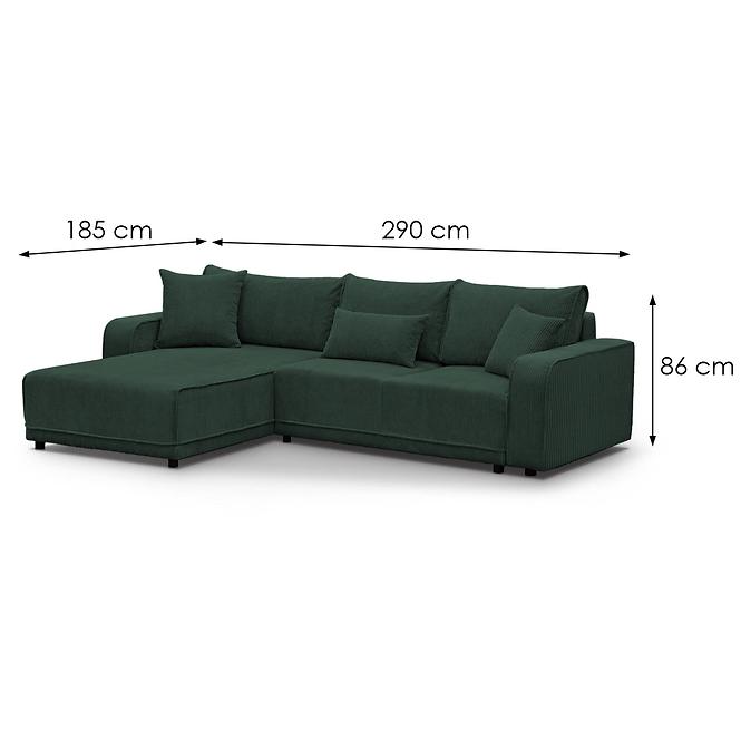 Ecksofa Primo L links Poso 14,7