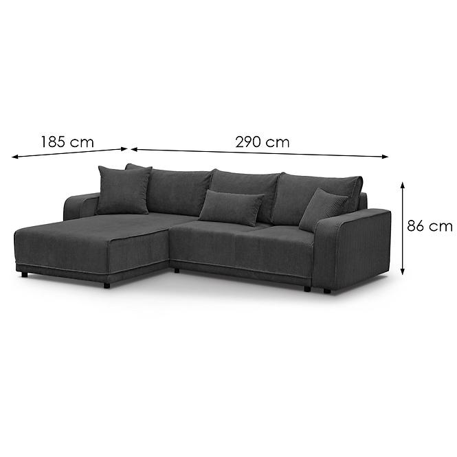 Ecksofa Primo L links Poso 34,7