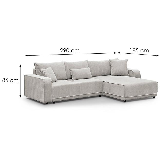 Ecksofa Primo L rechts Poso 100,7