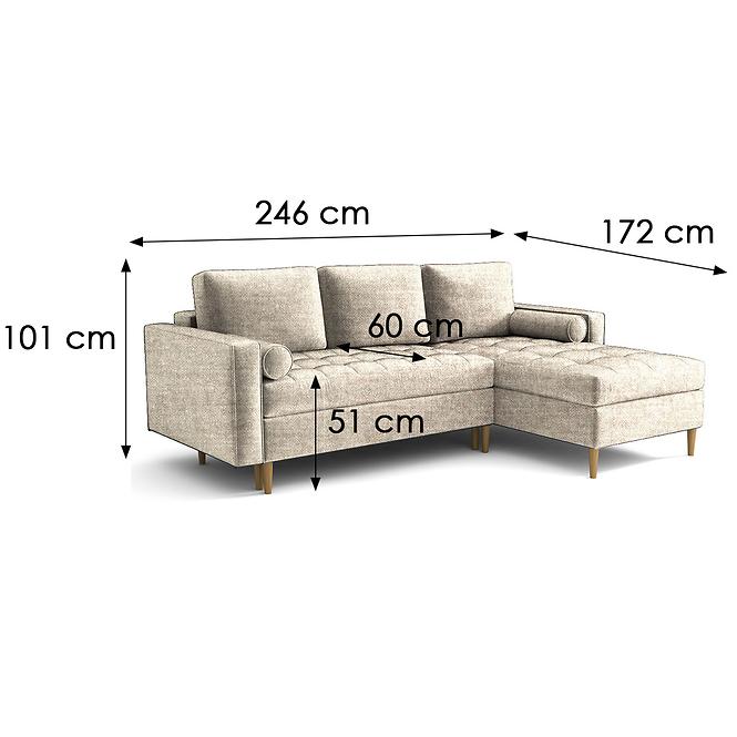 Ecksofa Monza P Viva 2