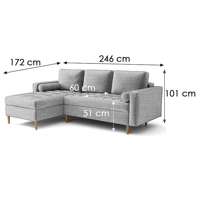 Ecksofa Monza L Viva 14