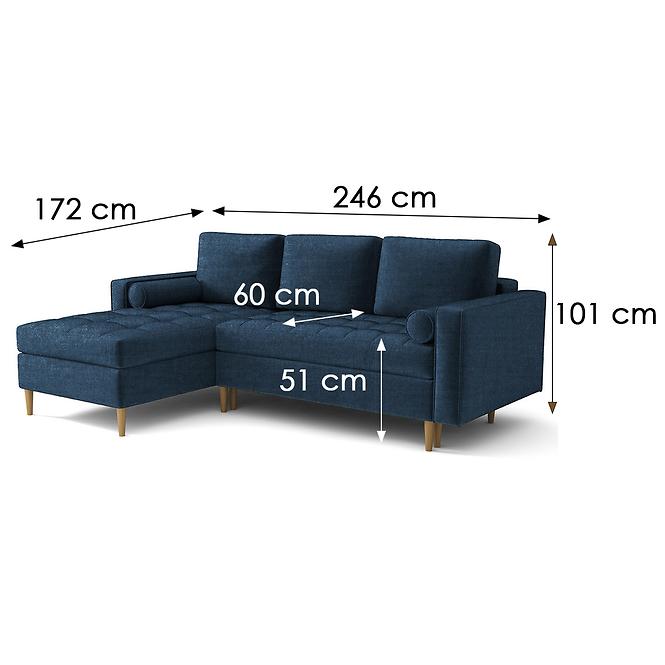 Ecksofa Monza L Viva 77
