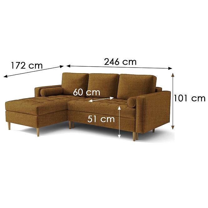 Ecksofa Monza L Viva 9