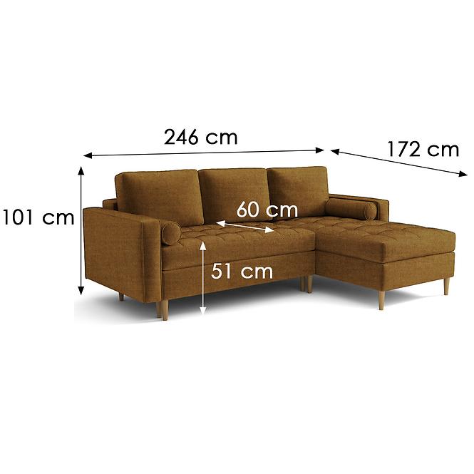 Ecksofa Monza P Viva 9