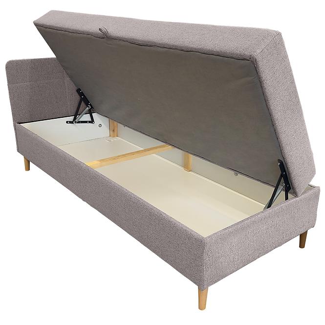 Bett Olimp Pocket L 80x200 Neve 13