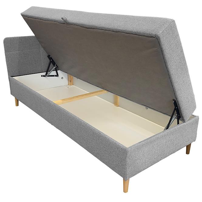 Bett Olimp Pocket L 90x200 Neve 85