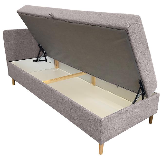 Bett Olimp Pocket L 90x200 Neve 13