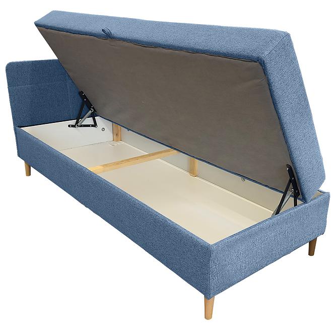 Bett Olimp Pocket L 90x200 Neve 74