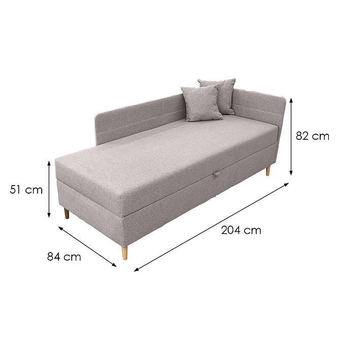 Bett Olimp Pocket P 80x200 Neve 13