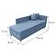 Bett Olimp Pocket P 80x200 Neve 74,3