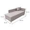 Bett Olimp Pocket P 90x200 Neve 13,3