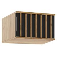Schrankaufsatz Sorento 50 craft gold/schwarz