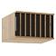 Schrankaufsatz Sorento 50 craft gold/schwarz