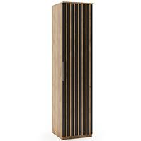 Schrank Sorento 50 craft gold/schwarz