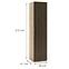 Schrank Sorento 50 craft gold/schwarz,2