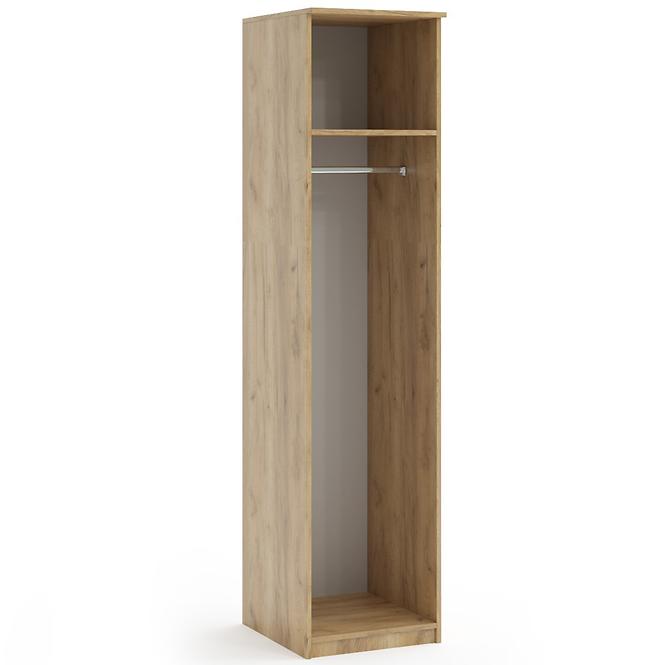 Schrank Sorento 50 craft gold/schwarz