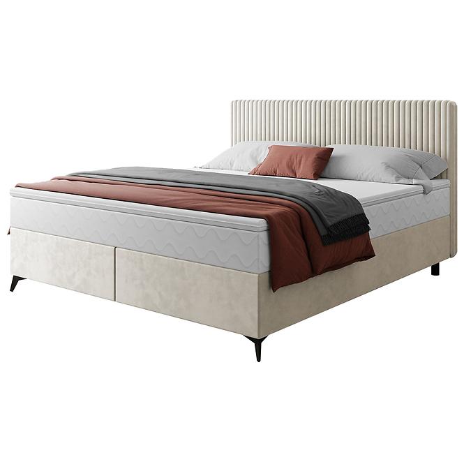 Bett Wave mit Topper 140x200 Manila 01/Tilia 03