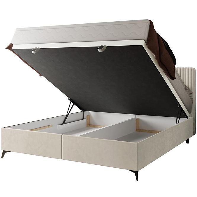 Bett Wave mit Topper 140x200 Manila 01/Tilia 03