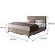 Bett Wave mit Topper 160x200 Manila 21/Tilia 17,3