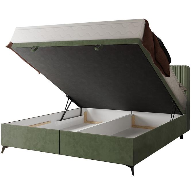 Bett Wave mit Topper 160x200 Manila 34/Tilia 37