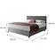 Bett Wave mit Topper 160x200 Manila 16/Tilia 90,3
