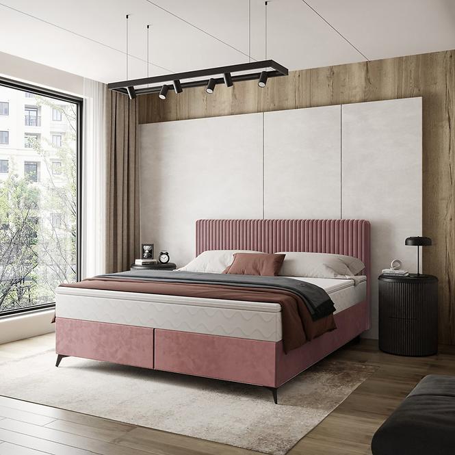 Bett Wave mit Topper 160x200 Manila 29/Tilia 62
