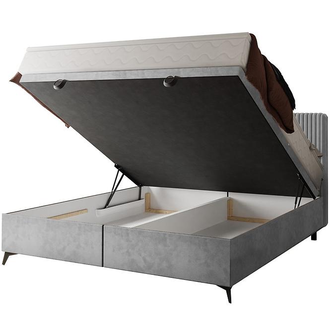 Bett Wave mit Topper 160x200 Manila 15/Tilia 86