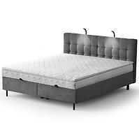 Bett Muna mit Topper 140x200 Aston 17