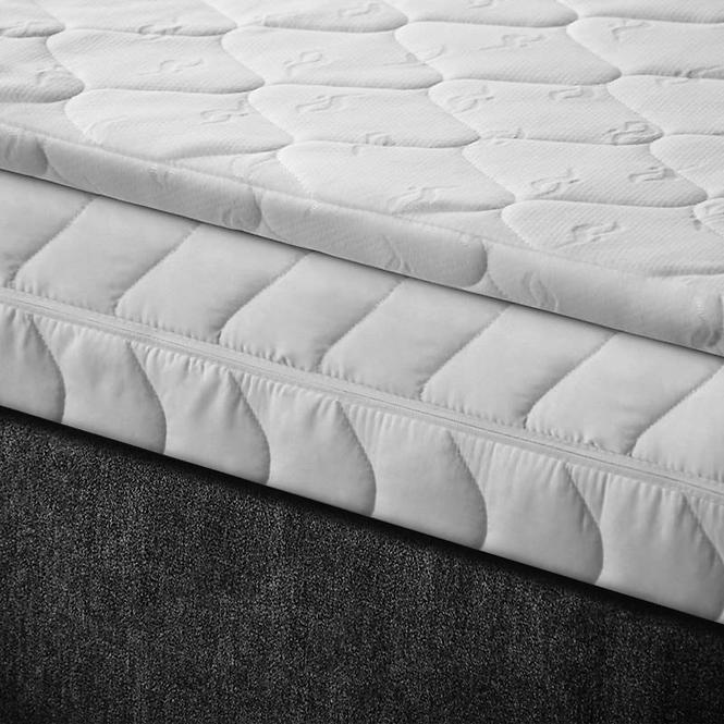 Bett Muna mit Topper 140x200 Aston 18