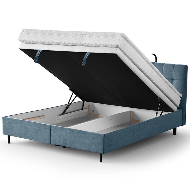 Bett Muna mit Topper 140x200 Aston 12