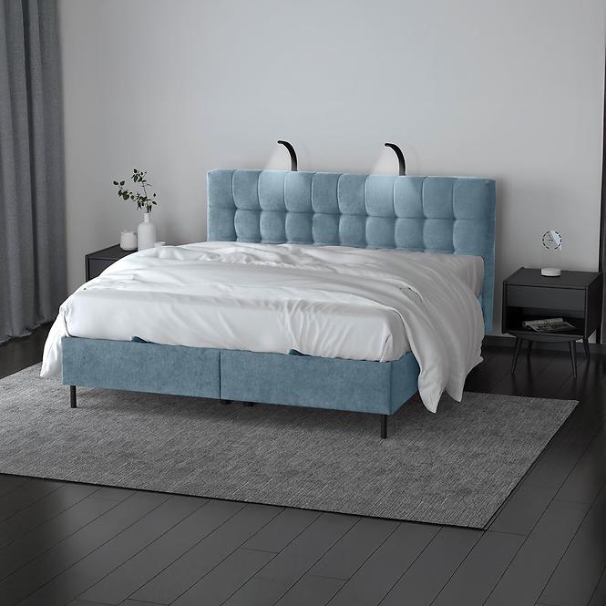 Bett Muna mit Topper 140x200 Aston 12