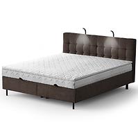 Bett Muna mit Topper 140x200 Aston 04