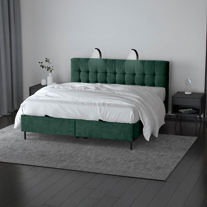 Bett Muna mit Topper 140x200 Aston 27
