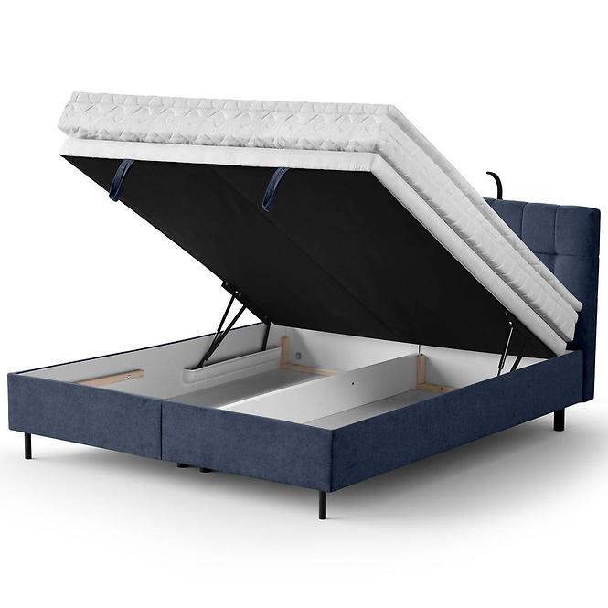 Bett Muna mit Topper 140x200 Aston 26