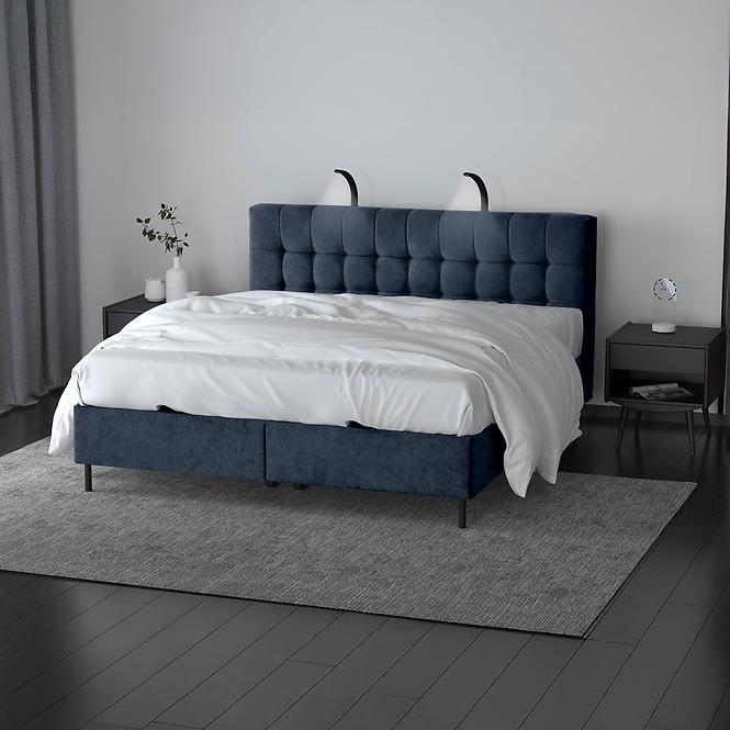 Bett Muna mit Topper 140x200 Aston 26