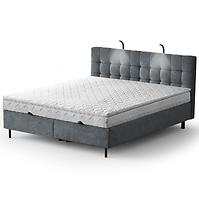 Bett Muna mit Topper 140x200 Aston 13