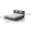 Bett Muna mit Topper 140x200 Aston 13,8