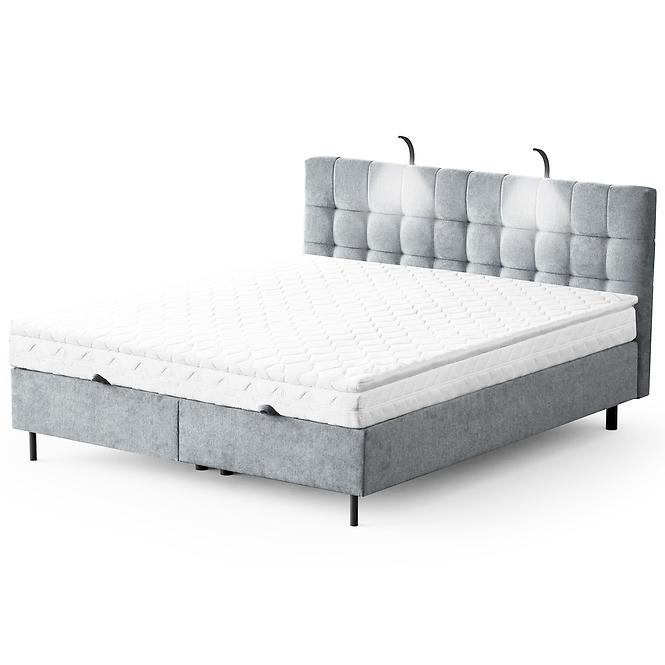 Bett Muna mit Topper 140x200 Aston 16
