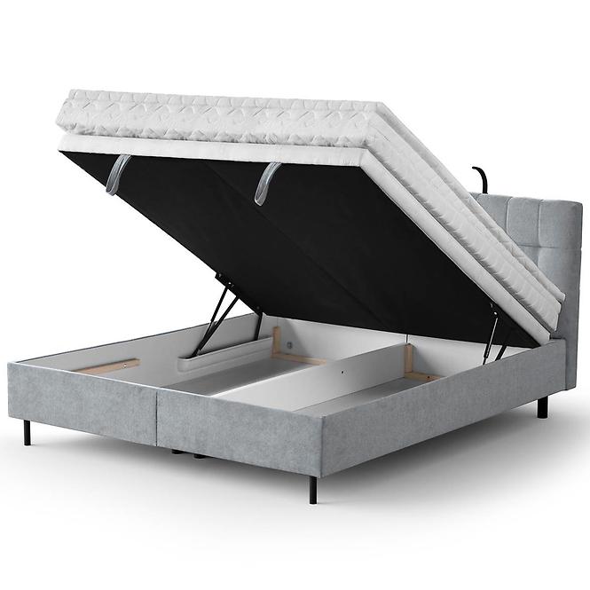 Bett Muna mit Topper 140x200 Aston 16
