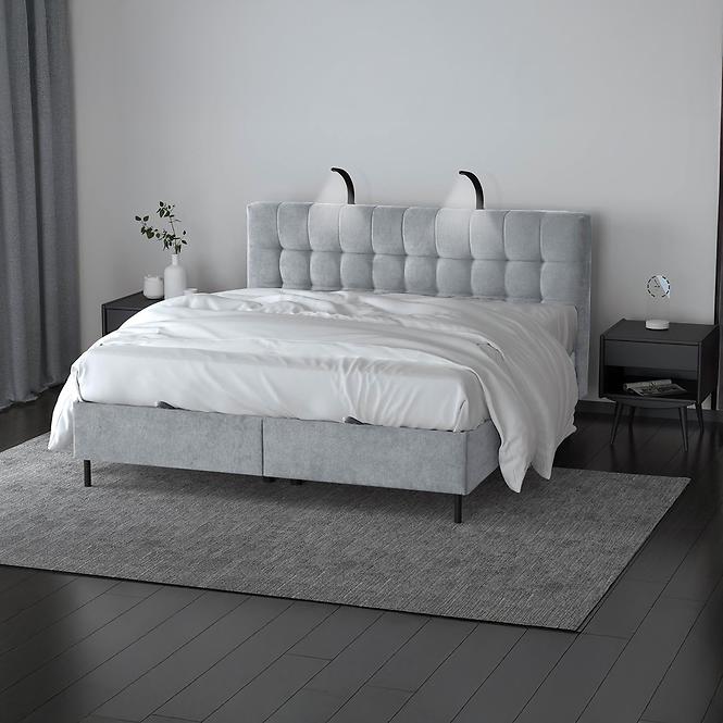 Bett Muna mit Topper 140x200 Aston 16