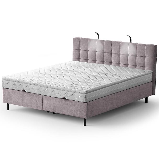 Bett Muna mit Topper 140x200 Aston 19