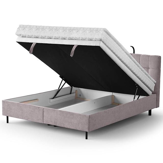 Bett Muna mit Topper 140x200 Aston 19