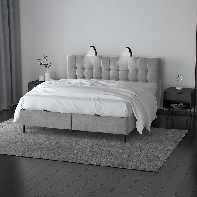 Bett Muna mit Topper 140x200 Aston 15