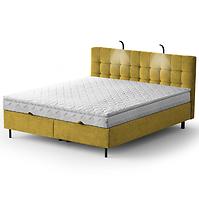 Bett Muna mit Topper 140x200 Aston 08