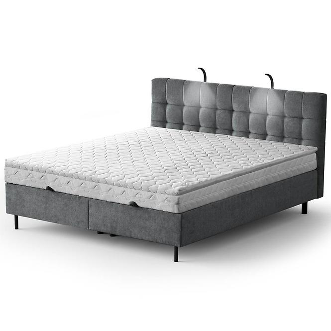 Bett Muna mit Topper 160x200 Aston 17