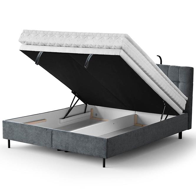 Bett Muna mit Topper 160x200 Aston 17