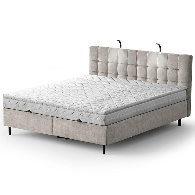 Bett Muna mit Topper 160x200 Aston 02